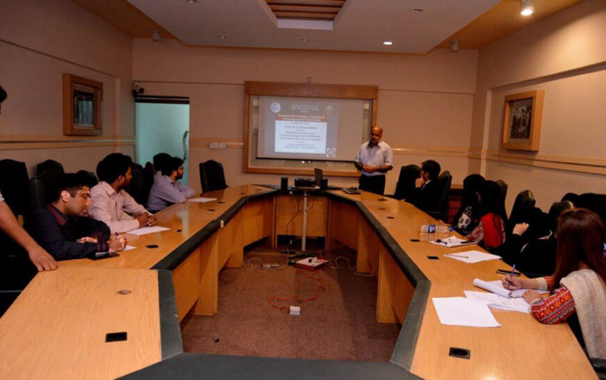 IBT QEC organized workshop entitled: “Conduction of Self-Assessment reports”